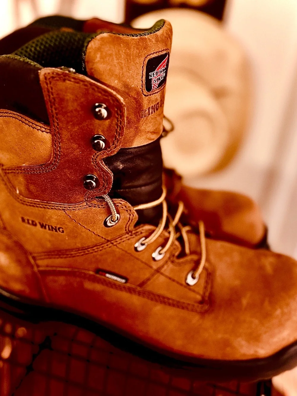 Red Wing Wrk Boots M:12!Water-P/insul(Composite/Non-Metallic Safety Toe-perfect